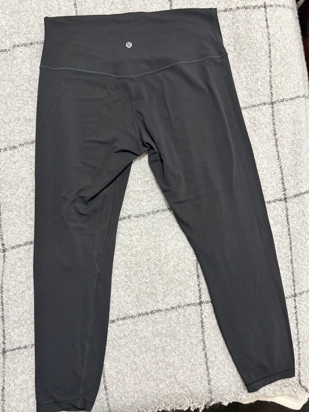 lululemon athletica Black High-Waist 7/8 Performance Leggings